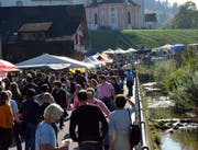 Der Fischinger Jahrmarkt war gewohnt gut besucht.