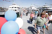 Am Hafenfest zieht Romanshorn besonders viele Gäste an. (Bild: Donato Caspari, April 2018)