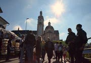 Der Fischinger Jahrmarkt fand bei idealen Wetterbedingungen statt