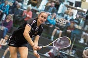Ambre Allinckx spielt derzeit in Buenos Aires – und bald regelmässig auf der Profi-Tour. (Bild: : Stefan Kleiser (Uster, 6. April 2018)