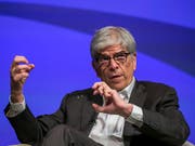 Nobelpreisträger: US-Ökonom Paul Romer wird zusammen mit William Nordhaus für die Erforschung des Zusammenspiels von Klimawandel und technologische Innovation mit dem Nobelpreis für Wirtschaft geehrt. (Bild: KEYSTONE/EPA/SHAWN THEW)