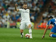 Karim Benzema steht Real vorderhand nicht zur Verfügung (Bild: KEYSTONE/AP/PAUL WHITE)