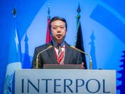 Nach der Festnahme des ersten chinesischen Interpol-Chefs Meng Hongwei wird über die Hintergründe spekuliert. (Bild: KEYSTONE/EPA INTERPOL/INTERPOL / HANDOUT)