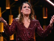 Die Komikerin Carolin Kebekus hat 2018 zum sechstem Mal den deutschen Comedypreises gewonnen. (Bild: Keystone/DPA/HENNING KAISER)