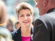 Für viele heute wählbar, die sie noch vor acht Jahren als Hardlinerin sahen: Die St. Galler Ständerätin Karin Keller-Sutter. (Bild: KEYSTONE/PATRICK HUERLIMANN)