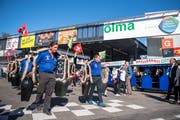 Die Olma zieht jedes Jahr Hunderttausende Besucher an. (Bild: Urs Bucher)