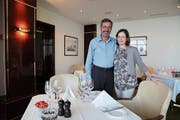 Stephan und Bernadette Hinny führen das «Bad Horn» – der Gastroführer gibt dem Restaurant 14 Punkte. (Bild: Jolanda Riedener)