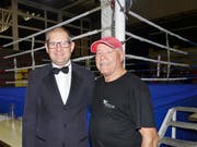 Thomas (links) und Walter Walser durften sich über eine gut besuchte und bestens organisierte 16. Rheintaler Boxnacht freuen.