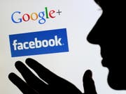 Ein Softwarefehler beim Facebook-Konkurrent Google Plus hat App-Entwicklern jahrelang unberechtigten Zugang zu privaten Nutzerdaten gewährt. (Bild: KEYSTONE/EPA DPA/JULIAN STRATENSCHULTE)