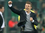 Markus Weinzierl soll in Stuttgart neues Feuer in die Mannschaft bringen (Bild: KEYSTONE/EPA/FRIEDEMANN VOGEL)