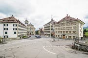 Ein grosses Investitionsvorhaben in Trogen ist die Neugestaltungs des Landsgemeindeplatzes. (Bild: Hanspeter Schiess (17. April 2017))