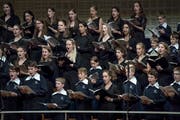 Mädchen und Knaben der Luzerner Kantorei im begeisternden Einsatz. (Bild: Pius Amrein, 31. Oktober 2018)