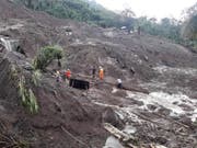 Wirbelsturm Yutu löste auf den Philippinen mehrere Erdrutsche aus. (Bild: KEYSTONE/EPA DPWH/DEPARTMENT OF PUBLIC WORKS AND HIGHWAYS HANDOU)