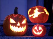 Halloween ist die Nacht des Gruselns. (Bild: KEYSTONE/Bernd Weissbrod)