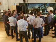 Die Arbeit im Tonstudio war eine interessante Erfahrung für den Jodelklub Säntisgruess.