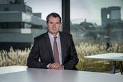 Guy Lachappelle wird neuer Präsident von Raiffeisen Schweiz und folgt damit auf Patrik Gisel. (Bild: Pius Amrein, 09. Oktober 2018)