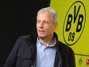 Dortmunds Trainer Lucien Favre kann dem Bundesliga-Gipfeltreffen mit Bayern München gelassener entgegenblicken als der Gegner (Bild: KEYSTONE/DPA/BERND THISSEN)