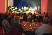 Gaumen- und Kulturfreuden zugleich: Casino on Fire vereint erstmals beides zu einem Gesamterlebnis für die Sinne. (Bild: Maria Schmid (Zug, 8. November 2018))