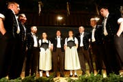 Die Berner Oberländer Formation ist bereits zum dritten Mal zu Gast im Toggenburg. (Bild: Rudolf Steiner)