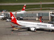 Die Fluggesellschaft Swiss wird ab 2019 mehr Flüge mit Flugzeugen der Helvetic Airways durchführen. (Bild: KEYSTONE/SALVATORE DI NOLFI)