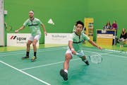 Der Indonesier Mochamad Diaz (rechts), hier an der Seite von Christoph Heiniger, ist die neue Nummer eins im Team. (Bild: PD)