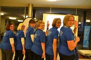 Setzen sich für notleidende Personen einen: Elisabeth Hummler, Elisabeth Waeger, Andrea Giger, Sylvia Dennenmoser, Pia Lenz (Vizepräsidentin) und Liselotte Peter (Präsidentin). (Bild: Margrith Pfister-Kübler)