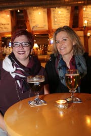 Corinne Dossenbach und Sabine Sahli aus Hemmenhofen. (Bild: Chris Marty)