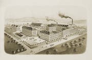 Bild von der alten Schuhfabrik in Brüttisellen. (Bild: PD)