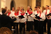 Die Harmonie-Singers aus Wil mit einer starken Performance. (Bild: Christof Lampart)