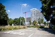 Nächsten August oder September wird im Parterre des Kantonsspitals Frauenfeld eine Apotheke eröffnet. (Bild: Mareycke Frehner)