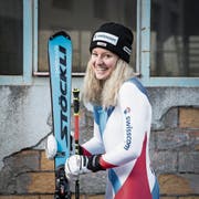 Die Giswilerin Vivianne Härri aus Giswil kann nach Verletzungen wieder lachen. (Bild: Manuela Jans (Engelberg, 9. November 2018)