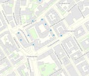 Im Bereich Winkelriedstrasse, Hirschengraben, Hirschmattstrasse und Stadthausstrasse sind die Parkplätze via App bezahlbar.