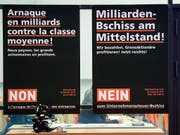 Die Unternehmenssteuerreform III wurde 2017 von der Linken zu Fall gebracht. Gegen die Neuauflage machen nun auch auch bürgerliche Kreise mobil. (Bild: KEYSTONE/PETER SCHNEIDER)
