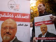 Eine Demonstration nach dem Tod des saudischen Journalisten Jamal Khashoggi. Die Wirtschaftskommission des Nationalrates hat nun beschlossen, die Beratungen zu einem Abkommen mit dem Land auszusetzen. (Bild: KEYSTONE/EPA/ERDEM SAHIN)