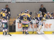 Langenthals Spieler verlassen das Eis doch noch als Sieger. (Archivaufnahme) (Bild: KEYSTONE/MARCEL BIERI)