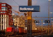 Der Bahnhof Rotkreuz (Bild: Liro Sterki)