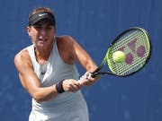 Belinda Bencic musste kämpfen, um die Niederlage gegen eine Aussenseiterin abzuwenden (Bild: KEYSTONE/EPA/JUSTIN LANE)