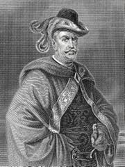 So stellte man sich Vogt Gessler nach Friedrich Schillers Erzählungen vor: streng und gebieterisch. (Bild: PD/Falkensteinfoto)