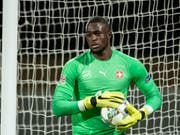 Yvon Mvogo steht am Mittwoch gegen Katar im Schweizer Tor (Bild: KEYSTONE/ENNIO LEANZA)