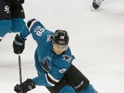 Timo Meier konnte für einmal keine Akzente setzen (Bild: KEYSTONE/AP/JEFF CHIU)