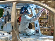 Die Probleme der deutschen Autoindustrie sind ein Grund für die konjunkturelle Abschwächung. (Bild: KEYSTONE/AP dapd/Joerg Sarbach)