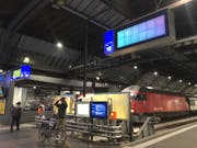 Fehlende Anzeigen am Hauptbahnhof in Zürich. (Bild: jk)