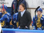 Arno Del Curto ist der dienstälteste Trainer der National League. Er steht seit 1996 beim HC Davos an der Bande (Bild: KEYSTONE/EDDY RISCH)