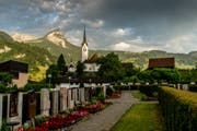 Der Friedhof Rudenz in Giswil. (Bild: PD)