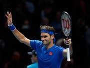 Abschied oder Vorstoss in die Halbfinals? Für Roger Federer ist heute an den ATP Finals jedes Szenario denkbar (Bild: KEYSTONE/AP/ALASTAIR GRANT)