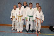 Für die Judokas vom Judoklub Buchs hat sich der Ausflug nach Bregenz gelohnt. (Bild: PD)