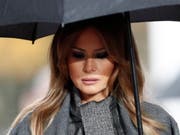 Verlangte den Rauswurf der stellvertretenden Nationalen Sicherheitsberaterin: US-First-Lady Melania Trump. (Bild: KEYSTONE/EPA REUTERS POOL/BENOIT TESSIER / POOL)