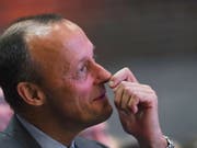 Guter Redner (im Gegensatz zu Kanzlerin Merkel) mit klarer Ansage: Friedrich Merz. (Bild: KEYSTONE/EPA/DAVID HECKER)
