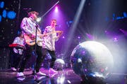 Die Band Hecht an den Swiss Music Awards dieses Jahres im Zürcher Hallenstadion (Bild: KEYSTONE/Ennio Leanza, 9. Februar 2018).