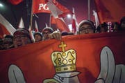 Polnische Nationalisten demonstrieren am 11. November in Warschau. (Bild: Maciej Luczniewski/Getty (Warschau, 11. November 2018))